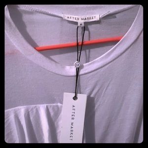 White shirt w ruffles